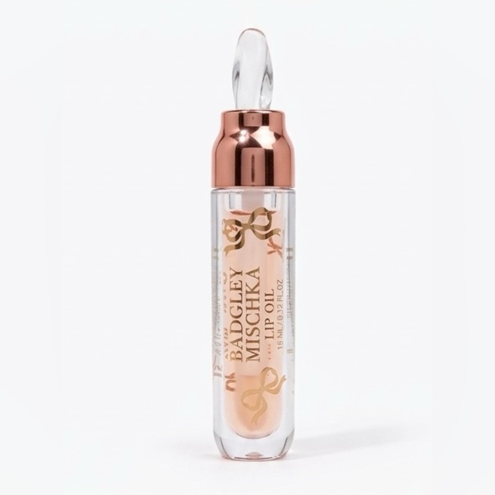 Badgley Mischka Rose Gold Pink Lip Oil